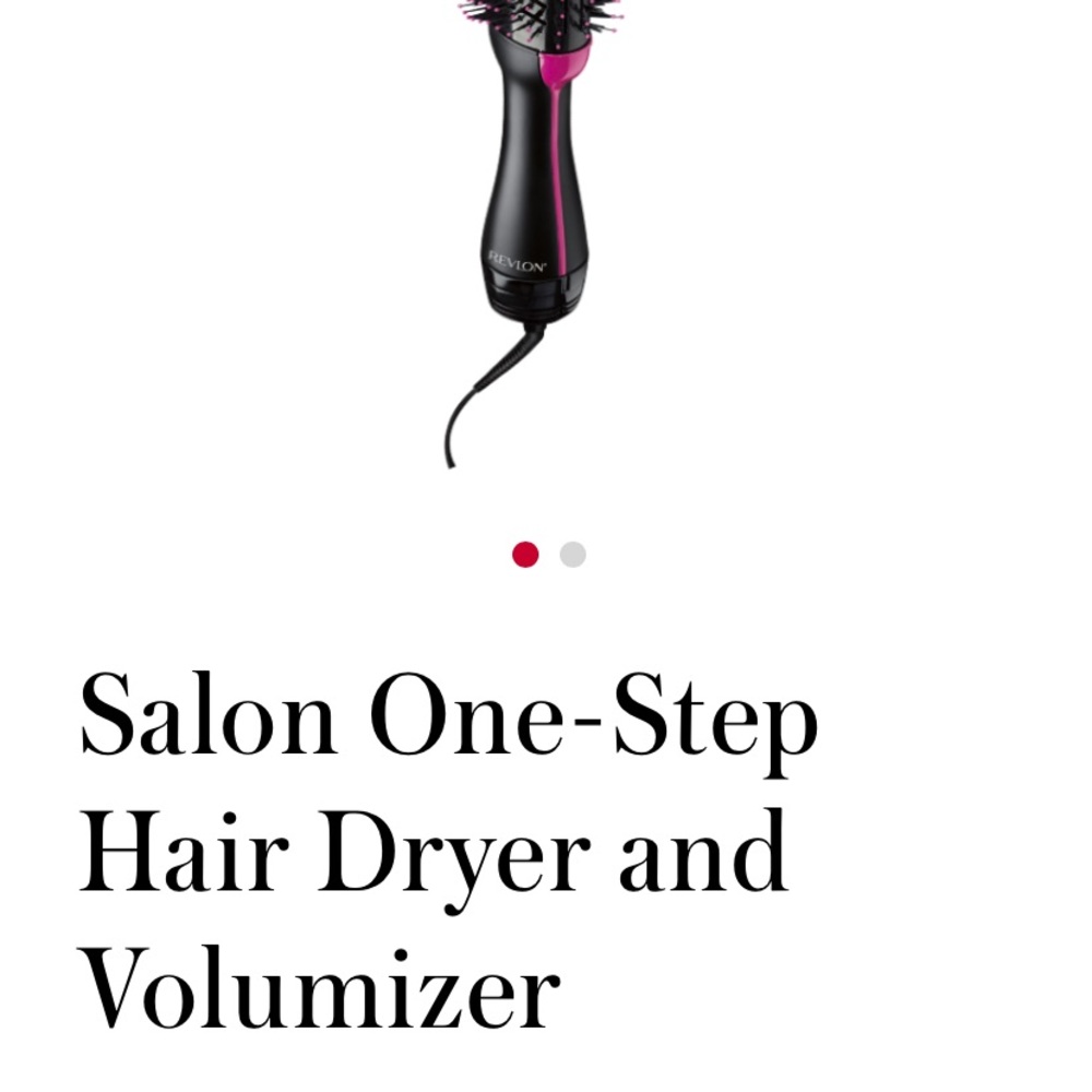 Revlon salon one step hair dryer